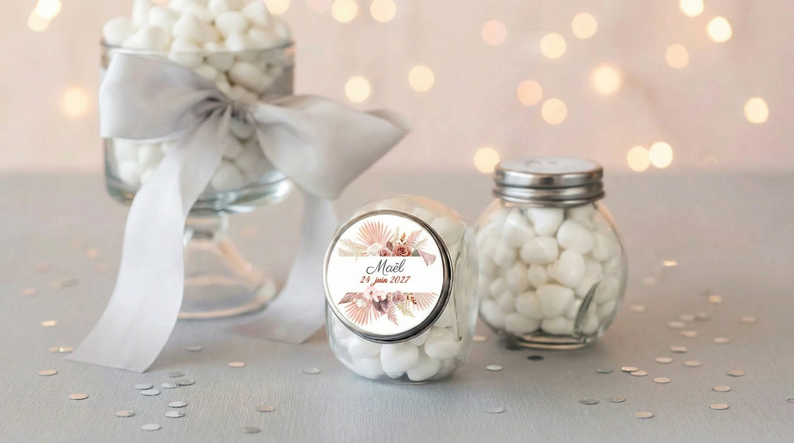 Étiquettes Personnalisées Baptême