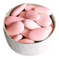Dragées Prestige Amande Rose 1 kg