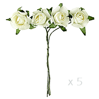 Bouquet Mini Roses Séchées x20
