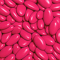 Dragée Chocolat 250gr pas chère Fuchsia date courte