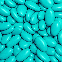 Dragée Chocolat 250gr pas chère Turquoise