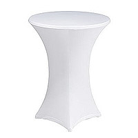 Housse pour Mange Debout Extensible Spandex Blanche