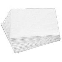 Lot de 40 GRANDES serviettes de Table papier aspect Tissu