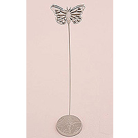 La Tige Géante Argentée Marque Table Papillon